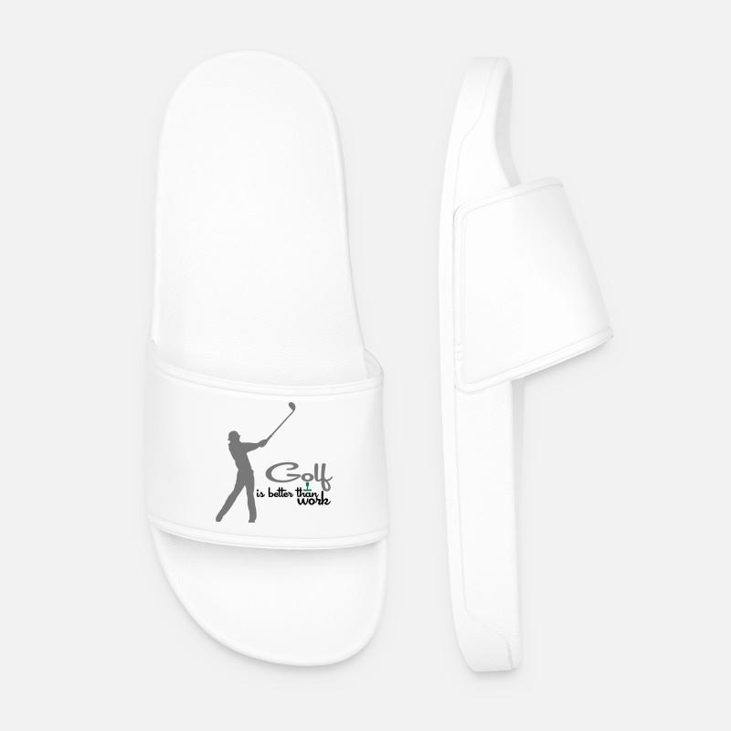 golf - Men’s Pool Sliders - white