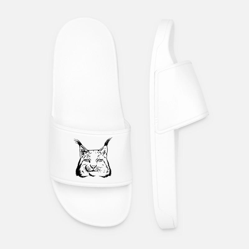 lynx - Men’s Pool Sliders - white