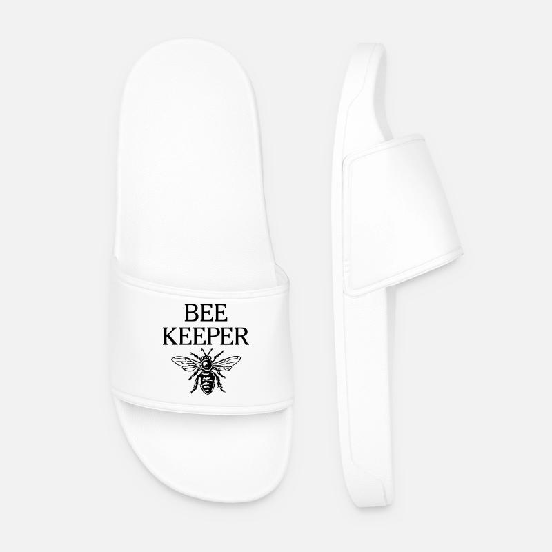 Beekeeper - Men’s Pool Sliders - white