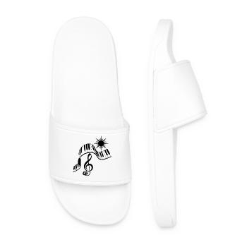 Paysage musical - Claquettes Homme - blanc - Devant