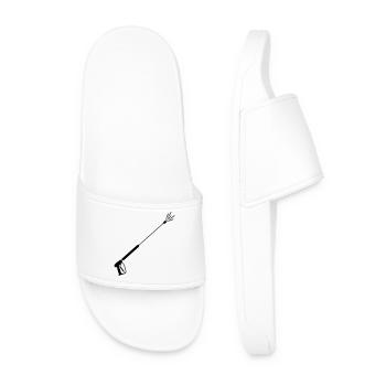 High-pressure sprayer façade cleaning 5 - Men’s Pool Sliders - white - Front