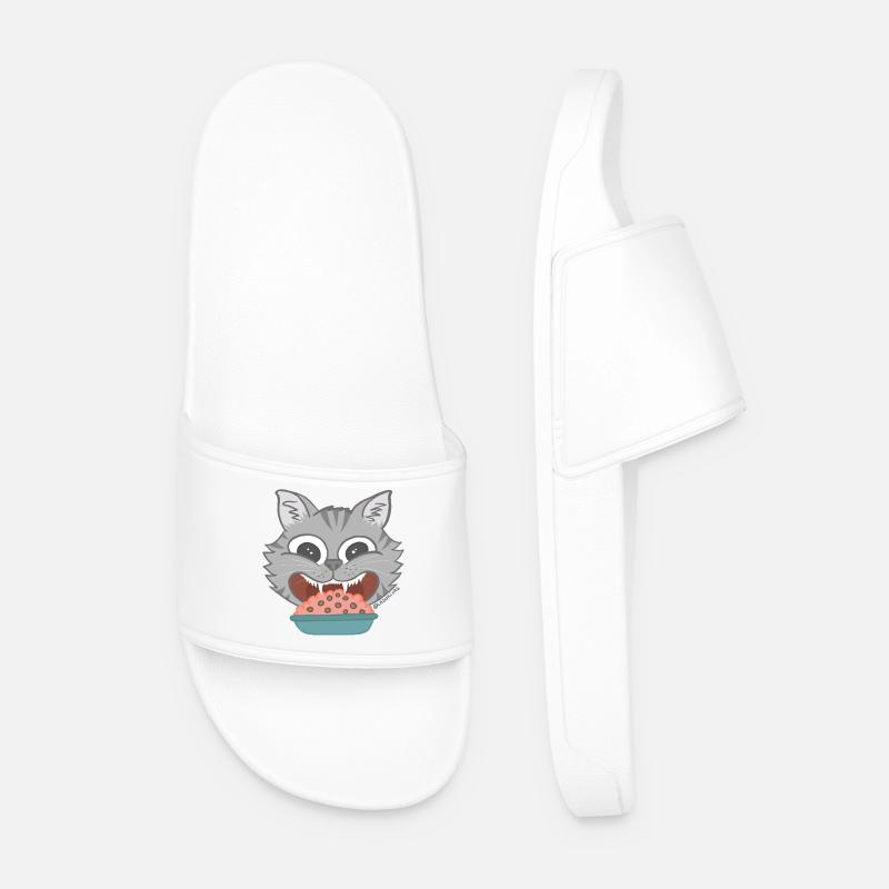 Gato - Männer Badelatschen - Weiß