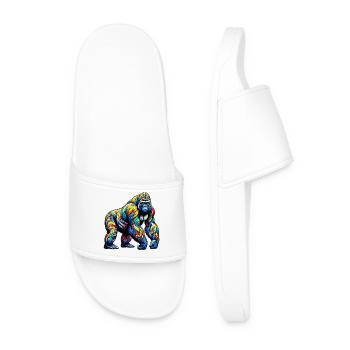 Gorille - Claquettes Homme - blanc - Devant