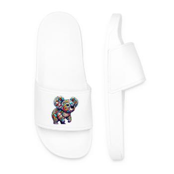 Koala - Men’s Pool Sliders - white - Front