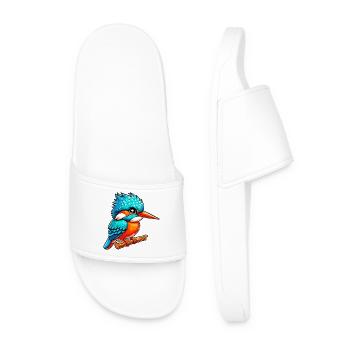 Kingfisher - Men’s Pool Sliders - white - Front