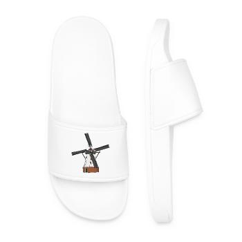 Windmill white - Men’s Pool Sliders - white - Front