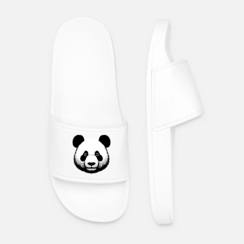 Panda - Men’s Pool Sliders - white