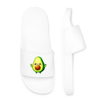 Avocat - Claquettes Homme - blanc - Devant