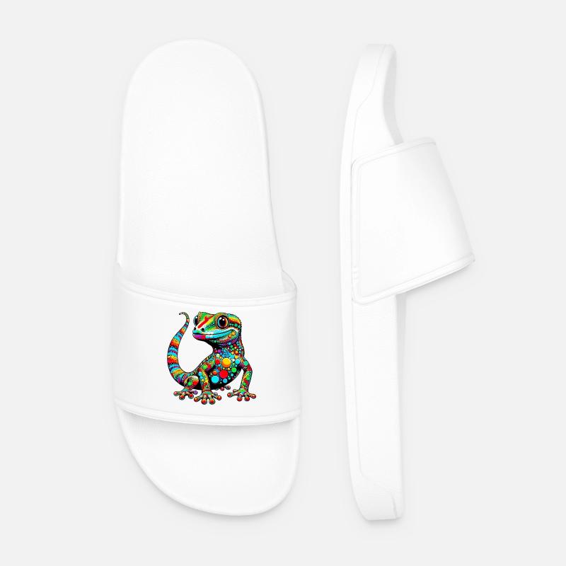 Gecko - Men’s Pool Sliders - white