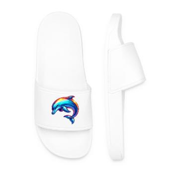 Dauphin - Claquettes Homme - blanc - Devant