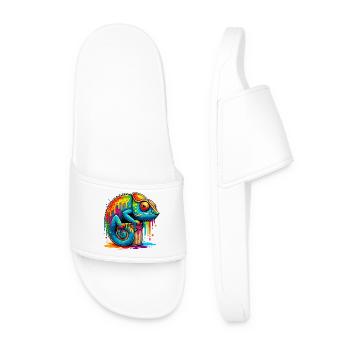 Caméléon - Claquettes Homme - blanc - Devant