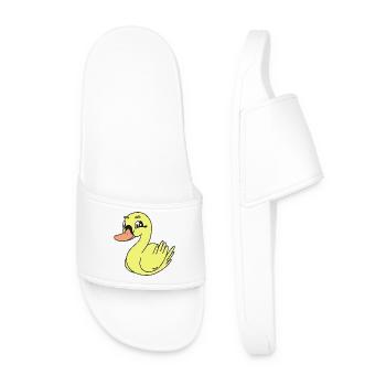 canard canards enfants enfant bébé - Claquettes Homme - blanc - Devant