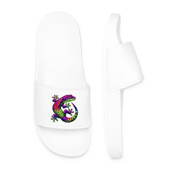 Gecko - Claquettes Homme - blanc - Devant