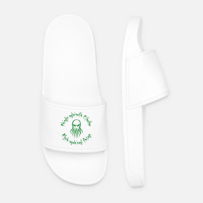 Das Erwachen von Cthulhu 2 - Männer Badelatschen - Weiß