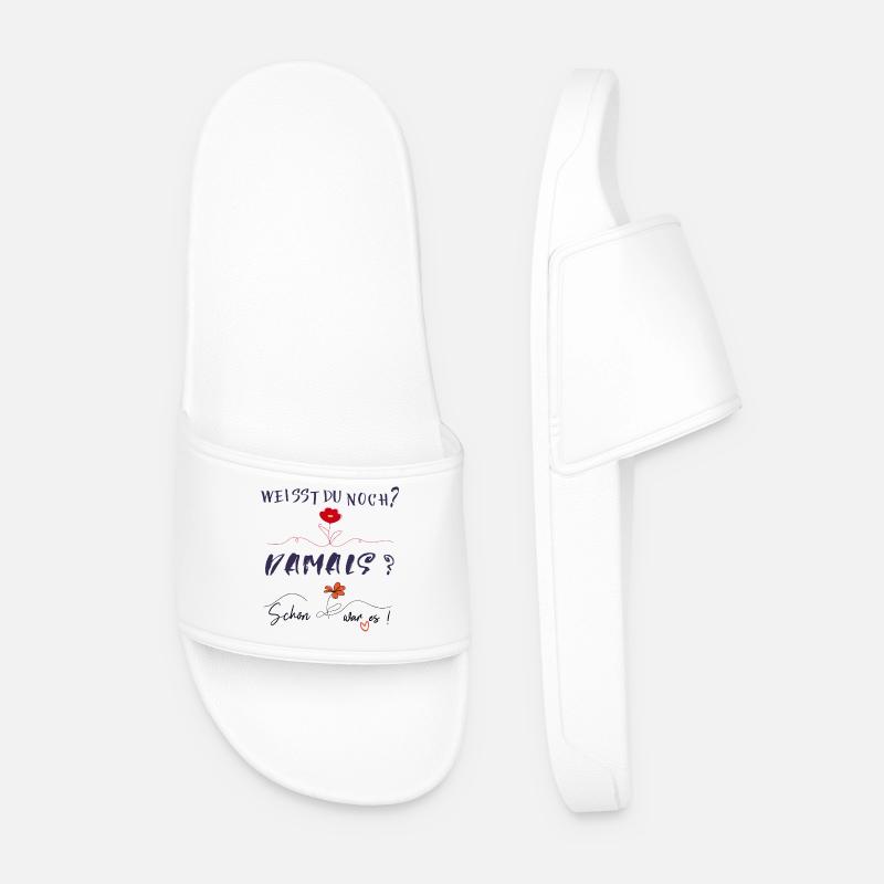 Memory - Men’s Pool Sliders - white