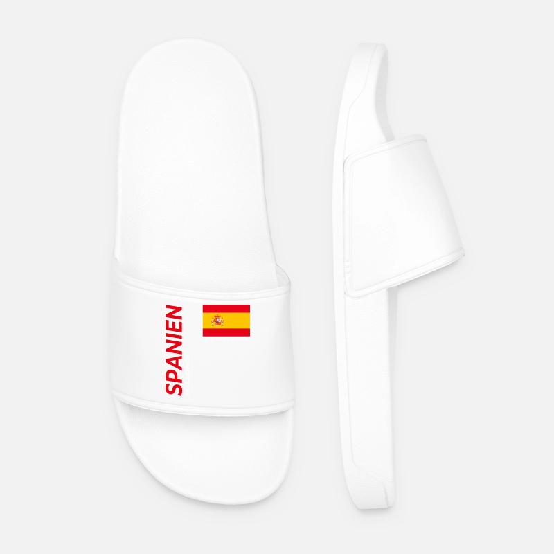 Mallorca - Männer Badelatschen - Weiß