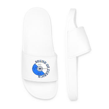 Sound_of_Zuerich - Men’s Pool Sliders - white - Front