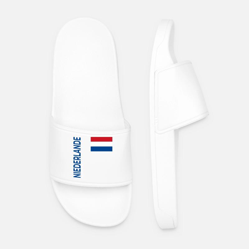 Almere - Men’s Pool Sliders - white