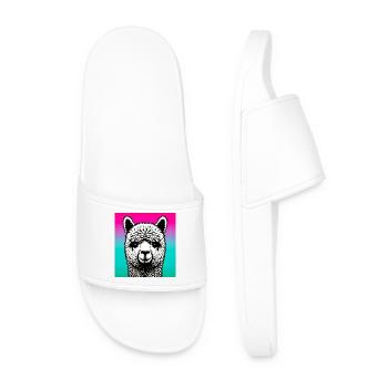 Alpaga - Claquettes Homme - blanc - Devant