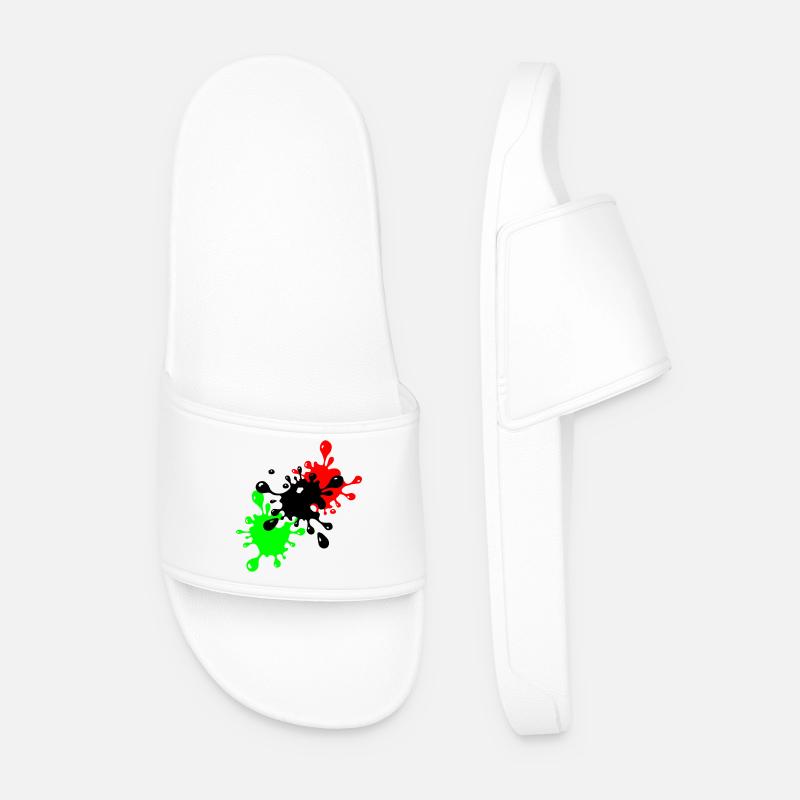 Klacks - Männer Badelatschen - Weiß