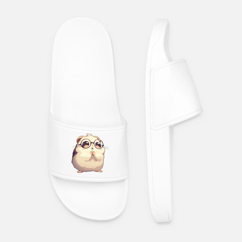 Lemminge Lemming - Männer Badelatschen - Weiß
