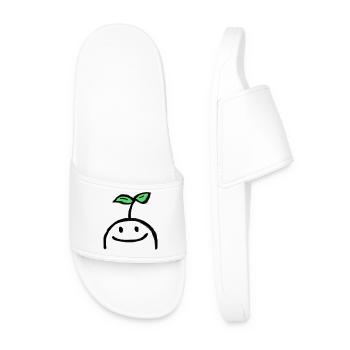 Humorous gift for biologist - Men’s Pool Sliders - white - Front