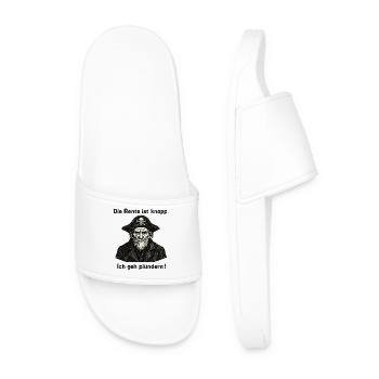 Pension rare de pirates pilleurs - Claquettes Homme - blanc - Devant