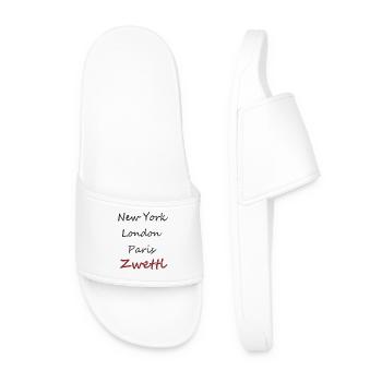 Manuscrit Stadtkosmos Rouge - Zwettl - Claquettes Homme - blanc - Devant