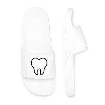 Tooth - Men’s Pool Sliders - white - Front
