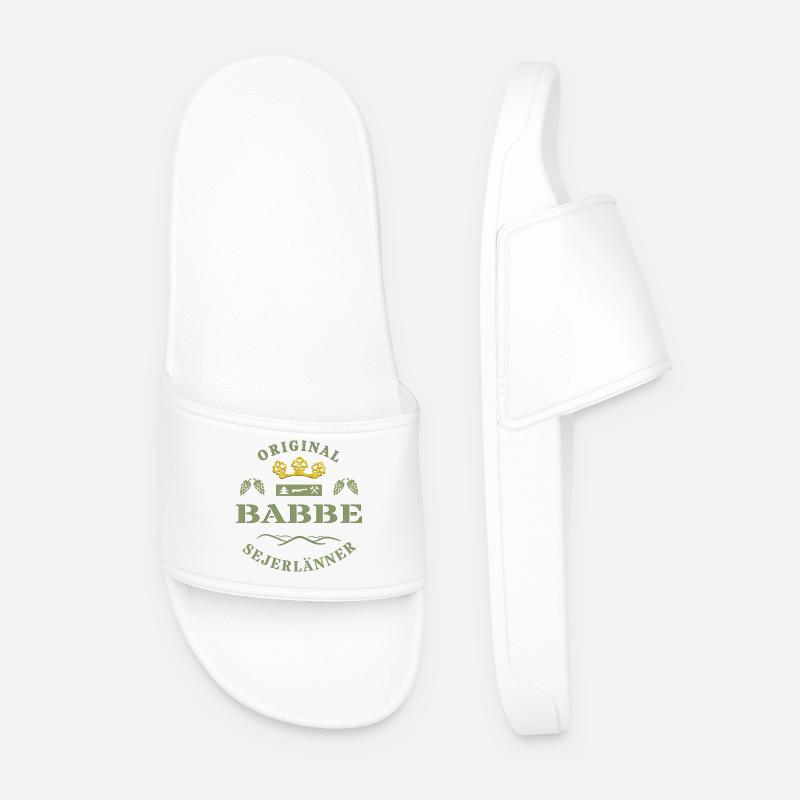 Sejerlaenner Babbe Siegerländer Sire Siegerland - Men’s Pool Sliders - white