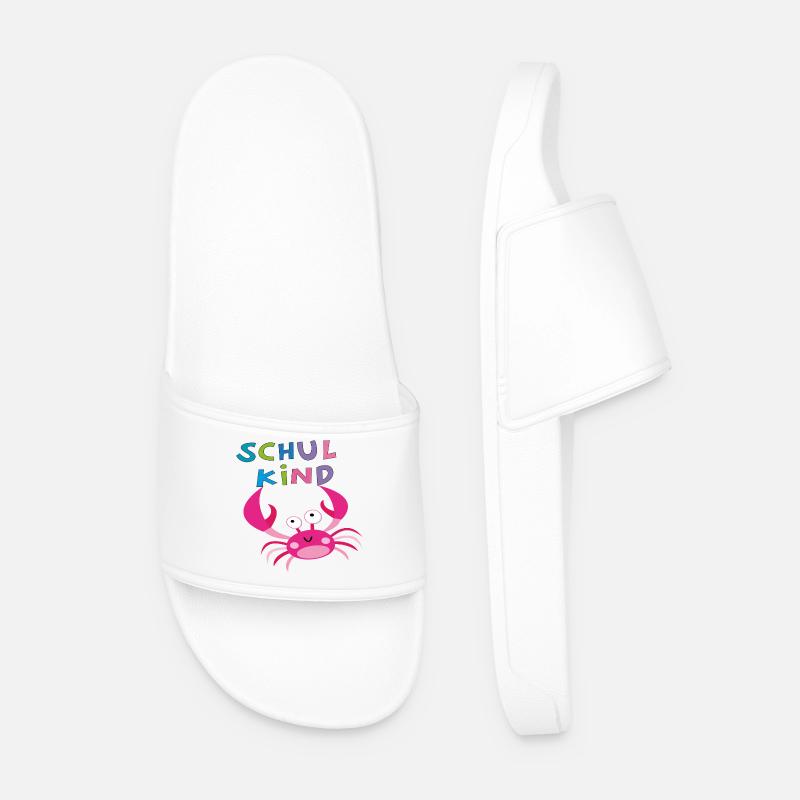 Schulkind  - Männer Badelatschen - Weiß
