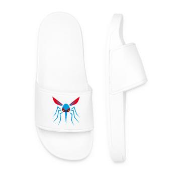 Mosquito, Mosquito, Insect, Evil - Men’s Pool Sliders - white - Front