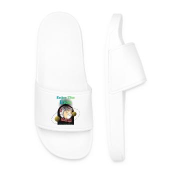Enjoy the ride: Pilot chat - Men’s Pool Sliders - white - Front