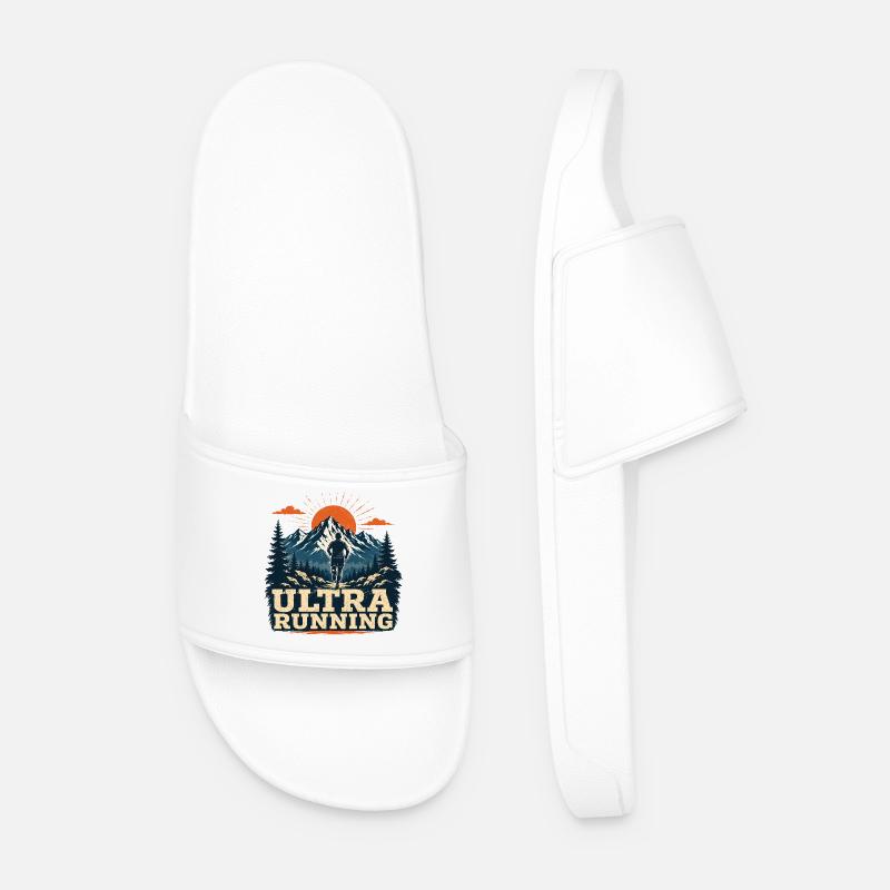 Ultra Running - Men’s Pool Sliders - white