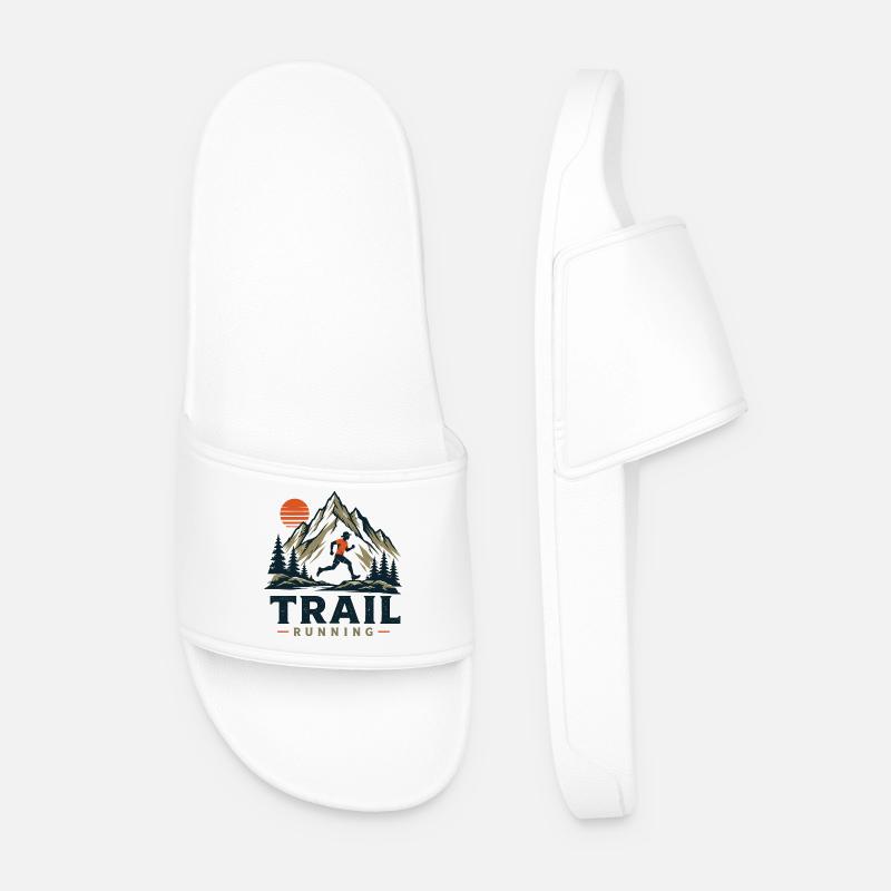 Trail Running - Men’s Pool Sliders - white