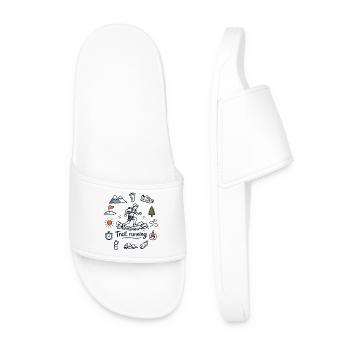 Trail Running - Men’s Pool Sliders - white - Front