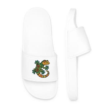 Gecko Mexico - Men’s Pool Sliders - white - Front