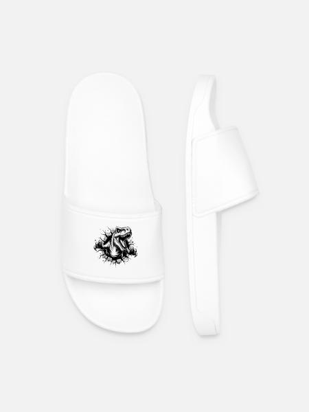 Raptor-Durchbruch - Männer Badelatschen - Weiß