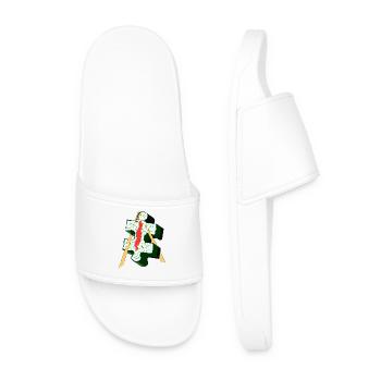 SUSHI PIECE - Men’s Pool Sliders - white - Front