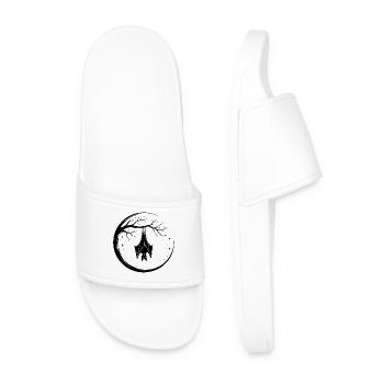 Chauve-souris - Claquettes Homme - blanc - Devant