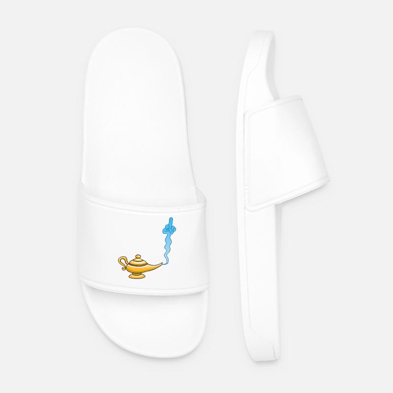 Genie - Männer Badelatschen - Weiß