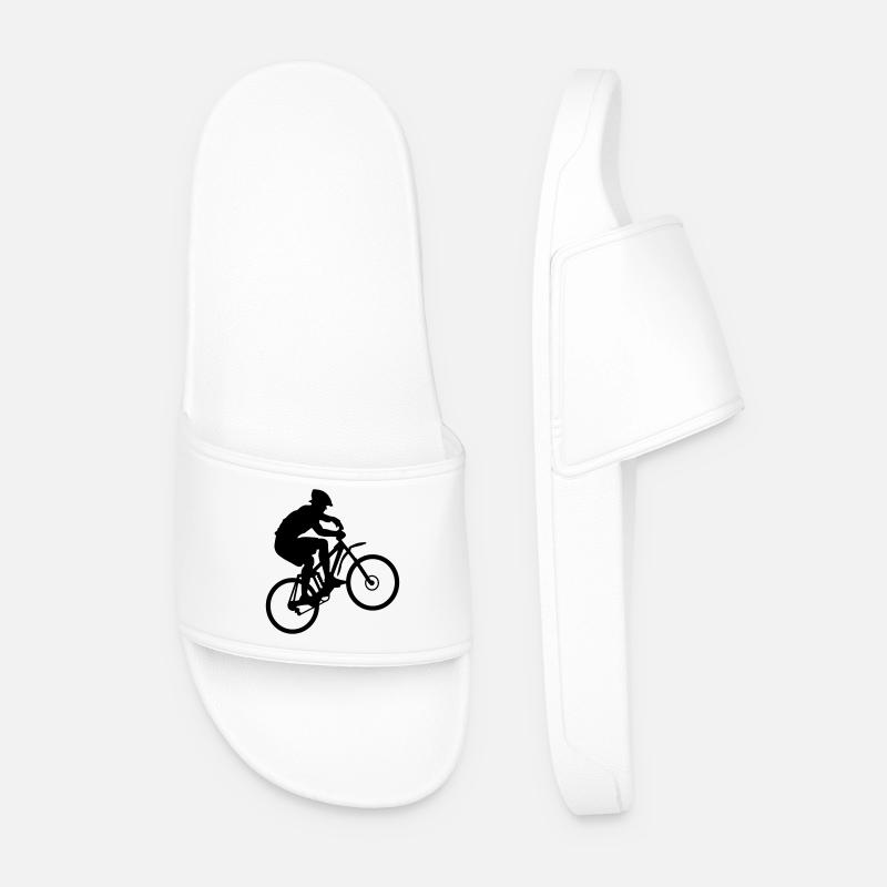 biker_2 - Men’s Pool Sliders - white