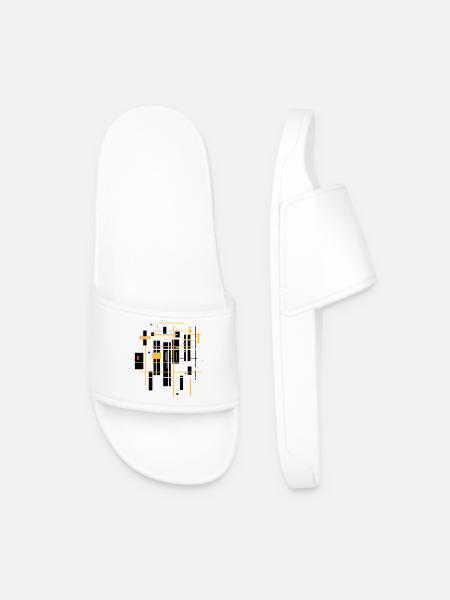 Architecture minimal landscape - Men’s Pool Sliders - white