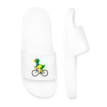 bike - Men’s Pool Sliders - white - Front