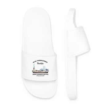 PAQUEBOT FRANCE NEW YORK Louis RUNEMBERG © Adagp - Claquettes Homme - blanc - Devant