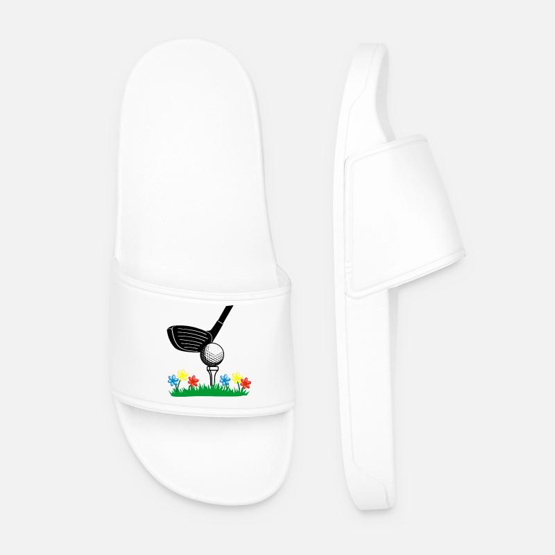 Wave - Men’s Pool Sliders - white