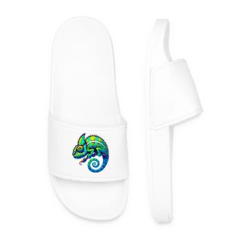 Chameleon - Men’s Pool Sliders - white - Front