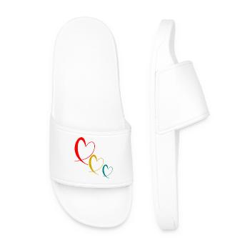 BONNE FÊTE MAMAN. MAMAN. FÊTE - Claquettes Homme - blanc - Devant