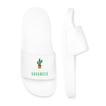 MAÎTRESSE. MAITRE. MERCI. MERCI MAÎTRESSE - Claquettes Homme - blanc - Devant