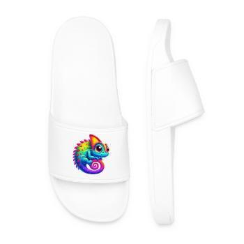 Chameleon - Men’s Pool Sliders - white - Front